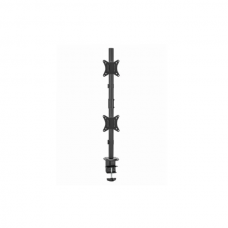 მონიტორის საკიდი - Gembird MA-D2-02 / 2 მონიტორზე / 17"-32" inch / ვერტიკალური / შავი