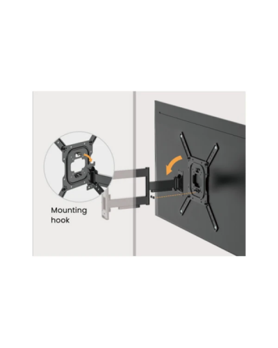 ტელევიზორის საკიდი - Vertex VX-TV-WM06 / 23"-65" / Full Motion