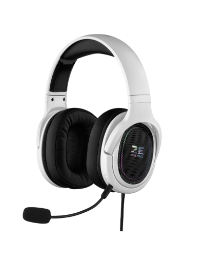 ყურსასმენი - 2E Gaming HG330 7.1 / USB / Over-Ear / RGB / White