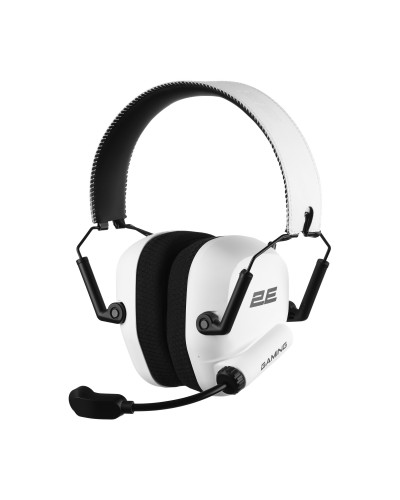 ყურსასმენი - 2E Gaming HG365 / BT + 2.4GHz Wireless / Over-Ear / White