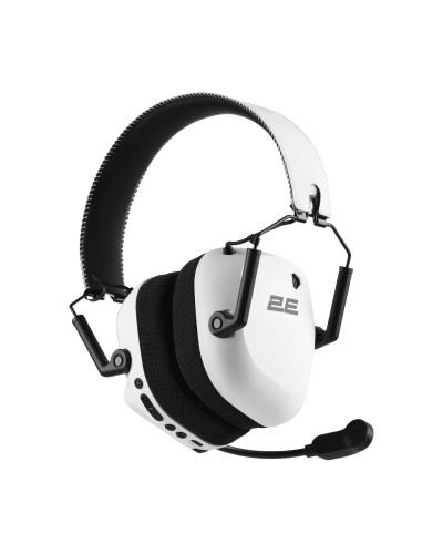 ყურსასმენი - 2E Gaming HG365 / BT + 2.4GHz Wireless / Over-Ear / White