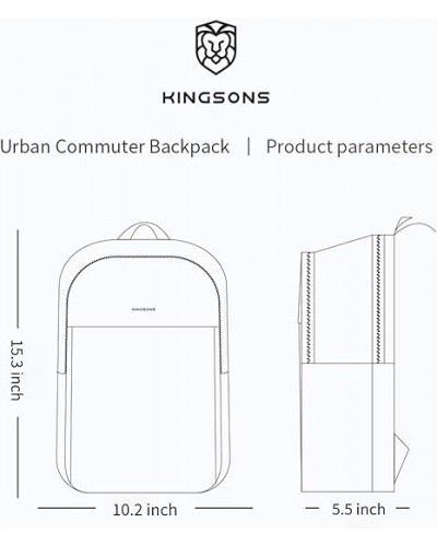 ზურგჩანთა - 14.9" / წყალგაუმტარი ( Black )