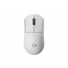 მაუსი - Logitech G PRO X SUPERLIGHT / უსადენო / 25,600 DPI / 63 გრამი / თეთრი