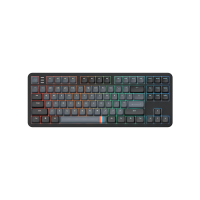 კლავიატურა - Dark Project Midnight 87 / მექანიკური / სადენიანი / სვიჩი: g3ms Zircon Speed — Pre-lubed / შავი / 87%