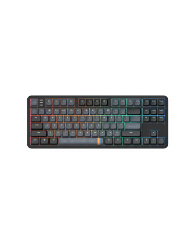 კლავიატურა - Dark Project Midnight 87 / მექანიკური / სადენიანი / სვიჩი: g3ms Zircon Speed — Pre-lubed / შავი / 87%