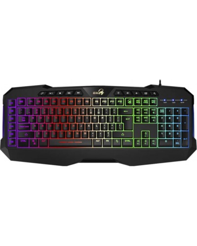 კლავიატურა - Genius Scorpion K11 Pro / მემბრანული / სადენიანი / RGB / 100 % / შავი