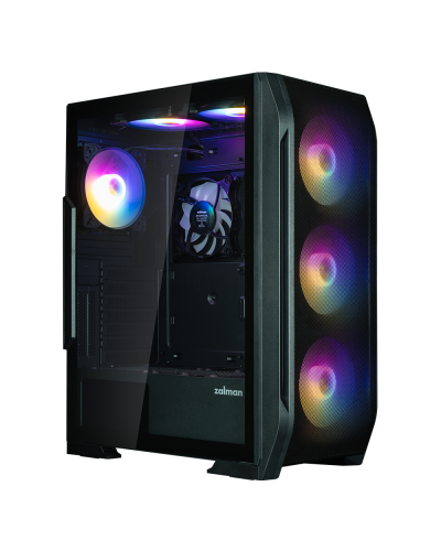 ქეისი - Zalman N7 PLUS V2 Black / 7x Fan RGB / ATX - Micro-ATX - Mini-ITX