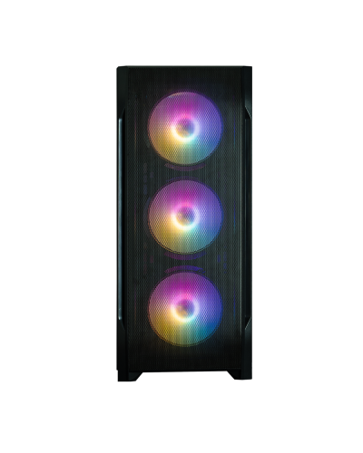 ქეისი - Zalman N7 PLUS V2 Black / 7x Fan RGB / ATX - Micro-ATX - Mini-ITX