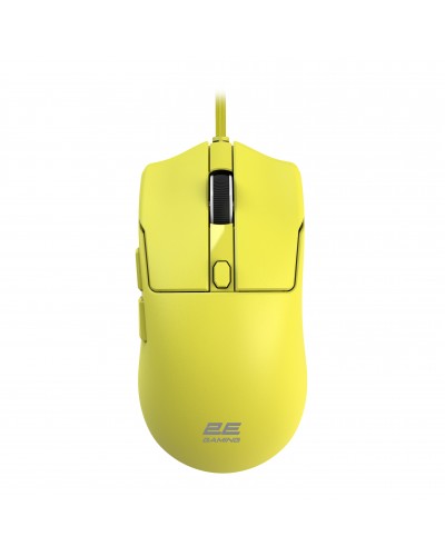 მაუსი - 2E GAMING MG315 / სადენით / 12400 DPI / 50 გრამი / ყვითელი