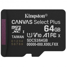 microSD ბარათი - Kingston Canvas Select Plus / 64GB