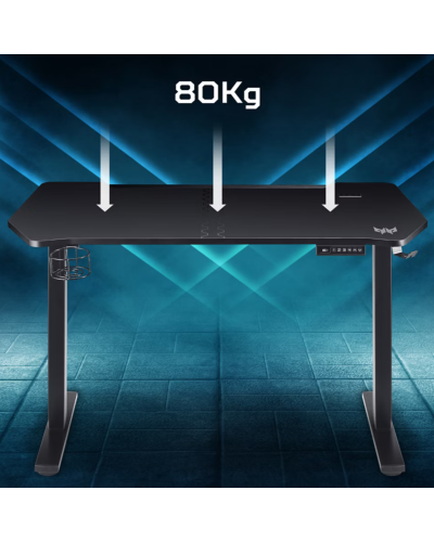 მაგიდა - Acer Predator Nexus 332 / სიმაღლე: რეგულირებადი / RGB / ფერი: შავი / ზომა: 150სმ x 70სმ