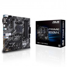 დედა დაფა - ASUS PRIME B550M-K / DDR4 / AM4 / mATX