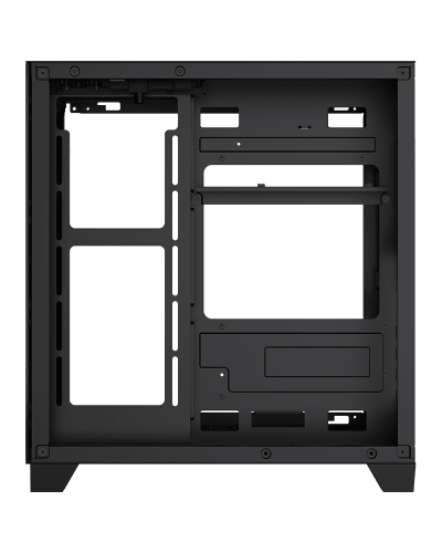 ქეისი - Segotep U502 Black / 3x ARGB Fan / Micro-ATX - Mini-ITX