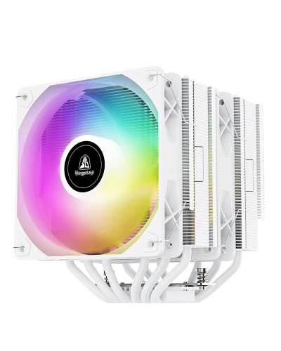 პროცესორის ქულერი - Segotep FZ6 Pro / ARGB / თეთრი