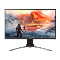 მონიტორი - Acer Predator XB253QF3bmiiprx - 24.5" inch / IPS / 320Hz / 0.5ms / FHD