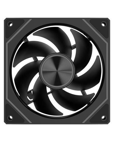 ქეისის ქულერი - Segotep Irisflo U-120 ARGB+PWM / შავი