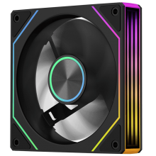 ქეის ქულერი - Segotep Irisflo U-120F ARGB+PWM Reverse / შავი