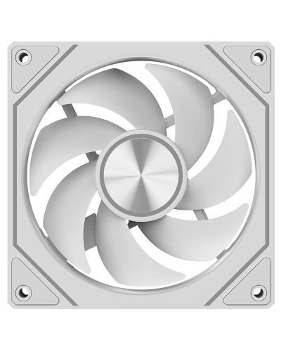 ქეისის ქულერი - Segotep Irisflo U-120 ARGB+PWM / თეთრი