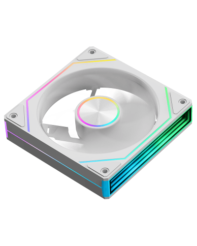 ქეისის ქულერი - Segotep Irisflo U-120 ARGB+PWM / თეთრი