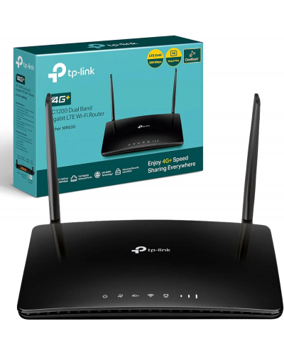 Wi-Fi როუტერი – TP-Link Archer MR600 / 4G+ Cat6 / AC1200 / SIM ბარათით
