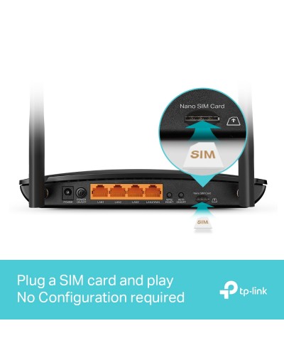 Wi-Fi როუტერი – TP-Link Archer MR600 / 4G+ Cat6 / AC1200 / SIM ბარათით