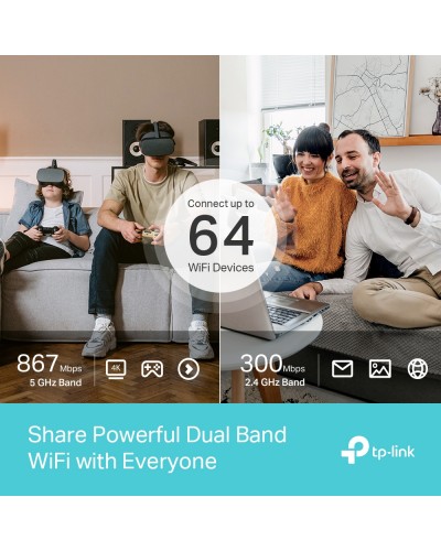 Wi-Fi როუტერი – TP-Link Archer MR600 / 4G+ Cat6 / AC1200 / SIM ბარათით