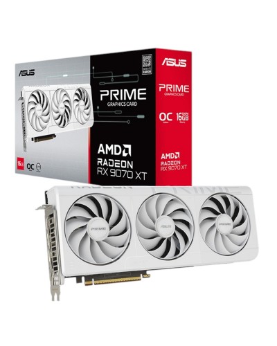 ვიდეო ბარათი - ASUS Prime Radeon RX 9070 XT White OC 16GB GDDR6
