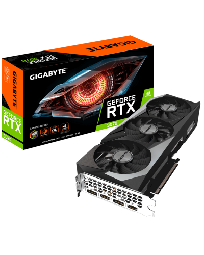 ვიდეო ბარათი - Gigabyte GeForce RTX 3070 GAMING OC 8GB GDDR6 (მეორადი)
