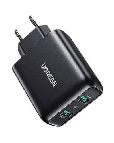დამტენი - UGREEN CD161 (10216) / USB / Fast Charger / 36W / შავი