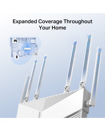 Wi-Fi როუტერი – TP-Link Archer AX56 / AX3000 / Wi-Fi 6 / Dual-Band