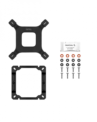 პროცესორის ქულერი - Deepcool AG400 BK ARGB / Black