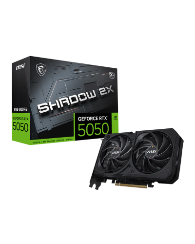 ვიდეო ბარათი - MSI GeForce RTX 5050 8GB GDDR6 SHADOW 2X OC