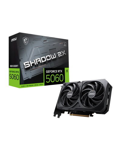 ვიდეო ბარათი - MSI GeForce RTX 5060 8GB GDDR7 SHADOW 2X MAX