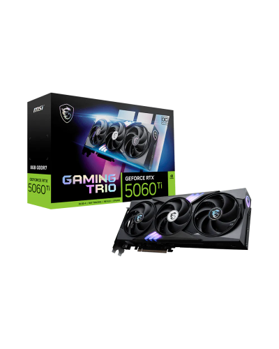 ვიდეო ბარათი - MSI GeForce RTX 5060 Ti 8GB GDDR7 GAMING TRIO OC