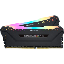 ოპერატიული მეხსიერება – CORSAIR VENGEANCE RGB PRO 16GB (2x8GB) / DDR4 / 3200MHz / C16 / RGB / Black