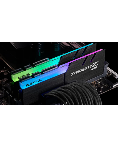 ოპერატიული მეხსიერება – G.SKILL Trident Z RGB 16GB (2x8GB) / DDR4 / 3200MHz / CL16 / RGB
