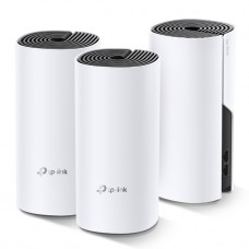 Mesh Wi-Fi სისტემა – TP-Link Deco E4 (3-pack) / AC1200 / 370 მ² / თეთრი