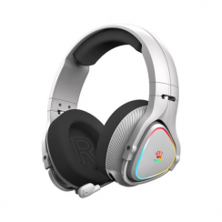 ყურსასმენი - A4Tech Bloody MR710 RGB Wireless Bluetooth Gaming Headset / ნაცრისფერი