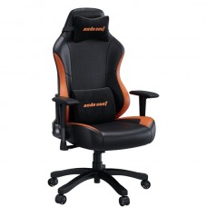 სავარძელი - AndaSeat Luna / შავი-ნარინჯისფერი