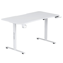 მაგიდა - AndaSeat Desk Xtreme E / ელექტრო რეგულირებადი / 140 x 75 სმ/ თეთრი