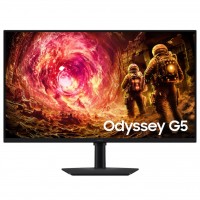 მონიტორი - Samsung Odyssey G5 LS32FG502EIXCI / 32" / IPS / 1ms / 180Hz / 2K QHD