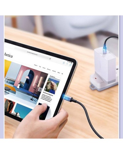 Type-C სადენი - UGREEN US316 (70429) / Type-C to Type-C / 100W / up to 480 მბ-წმ / შავი / 2 მეტრი