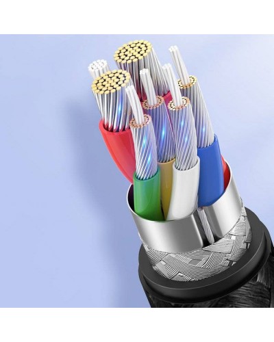 Type-C სადენი - UGREEN US316 (70429) / Type-C to Type-C / 100W / up to 480 მბ-წმ / შავი / 2 მეტრი