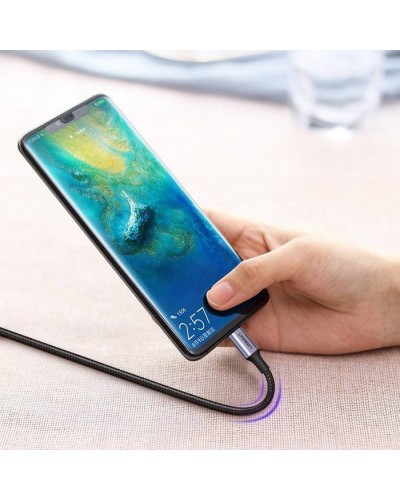 Type-C სადენი - UGREEN US316 (70429) / Type-C to Type-C / 100W / up to 480 მბ-წმ / შავი / 2 მეტრი