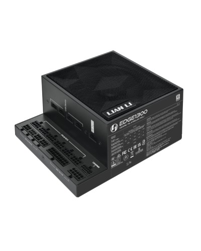 კვების ბლოკი - Lian Li Edge Gold 850 / 850W / 80 PLUS Gold / ATX 3.1 / Full Modular / შავი