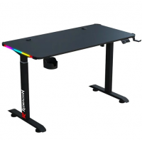 მაგიდა - Redragon GD-3330-M / ელექტრო რეგულირებადი / RGB განათება / 140 x 60 სმ / შავი