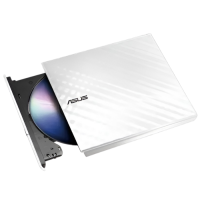 დისკის წამკითხველი - ASUS SDRW-08D2S-U LITE / DVD±RW / USB 2.0 / ვერცხლისფერი