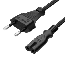 დენის კაბელი - Vention ZCLBAC / C7 Connector / EU Plug / 1.8 მეტრი