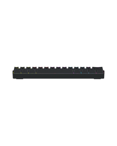 კლავიატურა - Fantech ATOM61 MK211 / RGB / მექანიკური / სადენიანი / USB-C / სვიჩი: Red / შავი / 60%