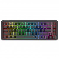 კლავიატურა - Redragon K709 NOVA / მექანიკური / სადენიანი /  სვიჩი: Dragon Chant / შავი / 65%